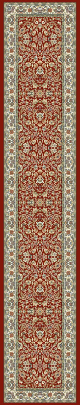 AN28570781414 - Dynamic Rugs - Ancient Garden - Red Ivory 57078-1414 - 2'2" x 7'7"