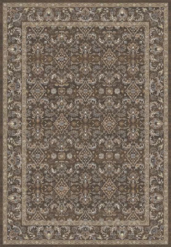 AN710572763235 - Dynamic Rugs - Ancient Garden - Dark Brown Beige Blue 57276-3235 - 6'7" x 9'6"