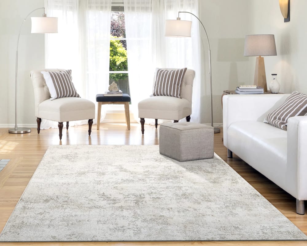 QUARTZ - Ivory 27061-100 - Dynamic Rugs - Quartz - Ivory 27061-100