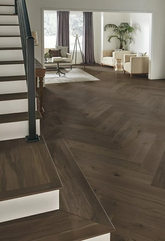 HPLS37OLYF1 - Mannington Latitude Collection - Park City Herringbone - Olympic