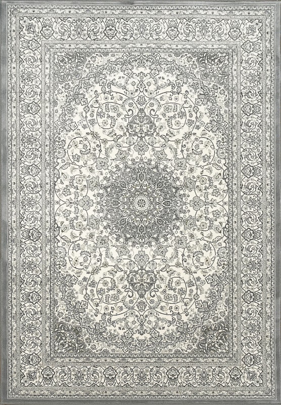 AN1014571196656 - Dynamic Rugs - Ancient Garden - Cream Grey 57119-6656 - 9'2" x 12'10"