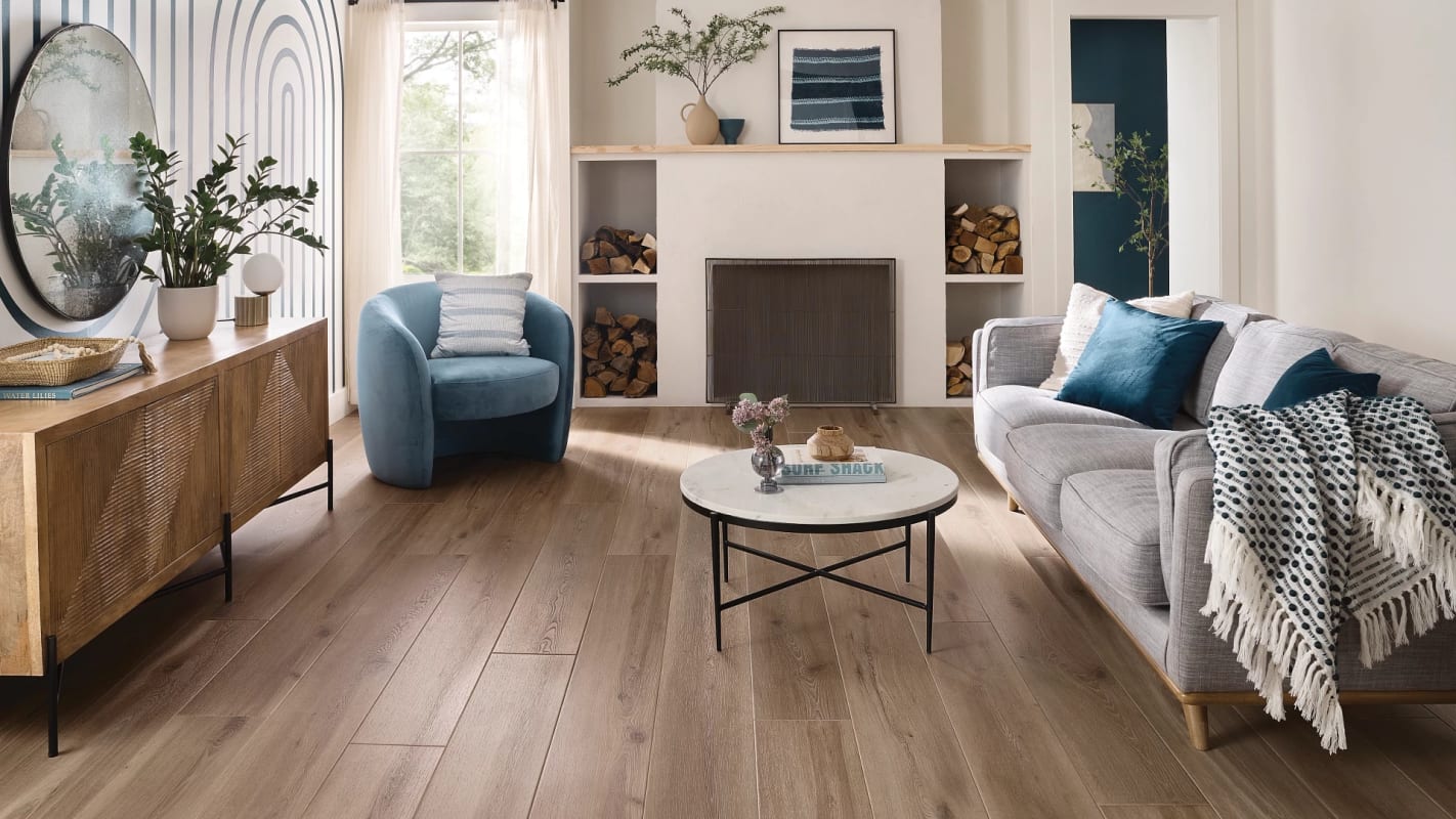 VV810-05027 - COREtec Soft Step - Premium 9 x 72 Integrated Bevel - Parchment Oak
