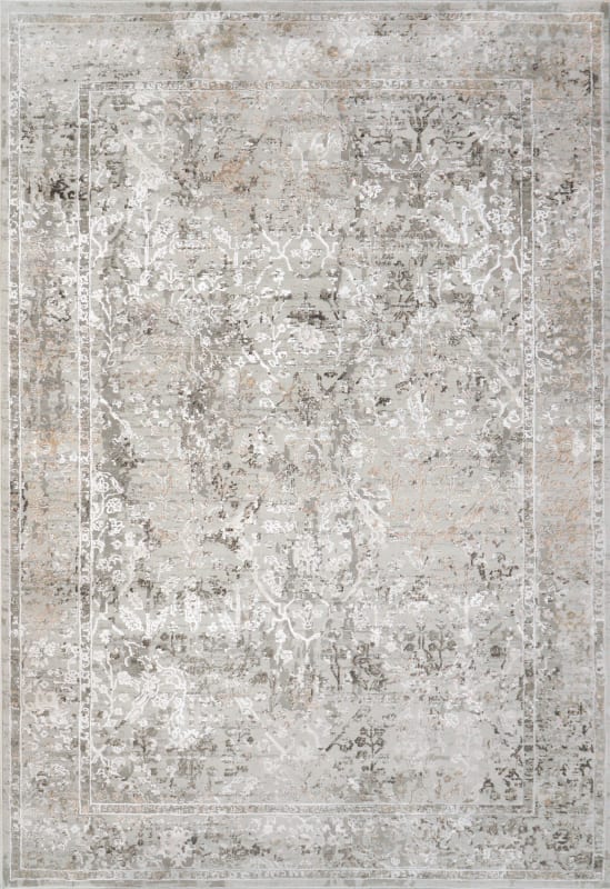 RS7103150197 - Dynamic Rugs - Renaissance - Ivory Grey Rust 3150-197 - 6'7" x 9'6"