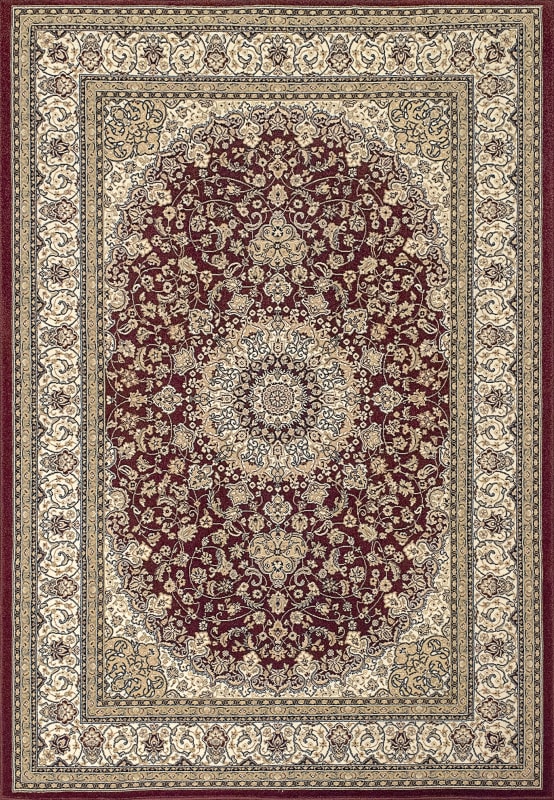 AN710571191414 - Dynamic Rugs - Ancient Garden - Red Ivory 57119-1414 - 6'7" x 9'6"