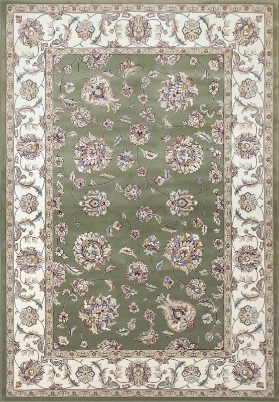 AN24573654464 - Dynamic Rugs - Ancient Garden - Green Ivory 57365-4464 - 2' x 3'11"