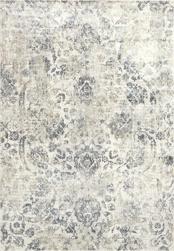 CC10143532190 - Dynamic Rugs - Castilla - Cream Grey 3532-190 - 9' x 12'10"