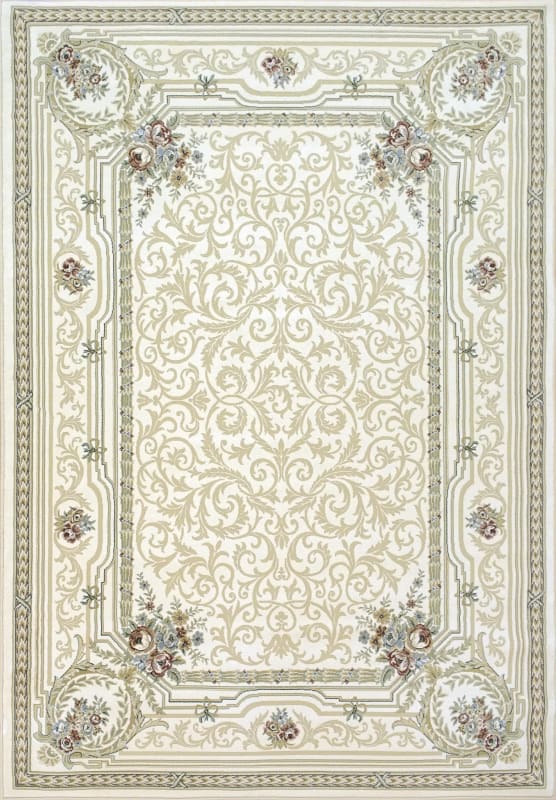 AN24570916464 - Dynamic Rugs - Ancient Garden - Ivory 57091-6464 - 2' x 3'11"