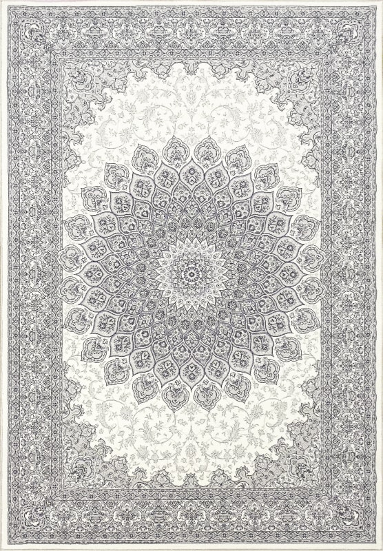 AN46570906666 - Dynamic Rugs - Ancient Garden - Cream Grey 57090-6666 - 3'11" x 5'7"