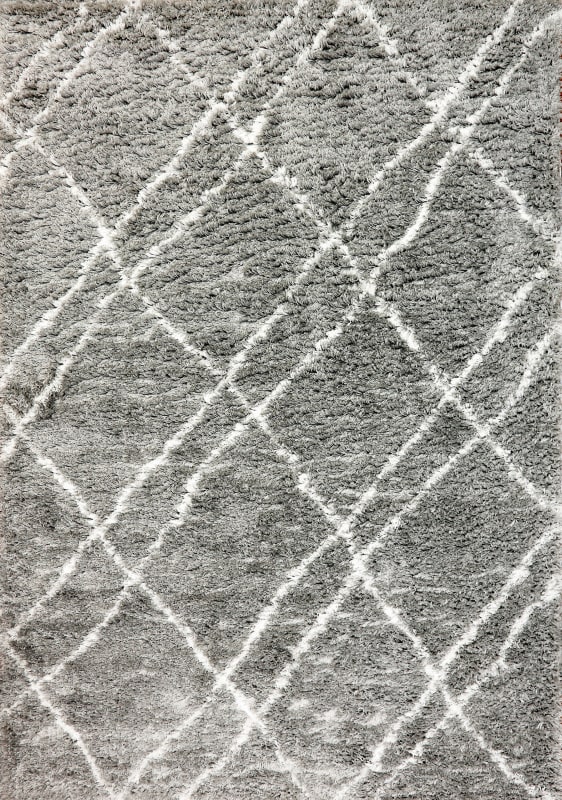 NR9127431900 - Dynamic Rugs - Nordic - Silver White 7431-900 - 7'5" x 10'6"