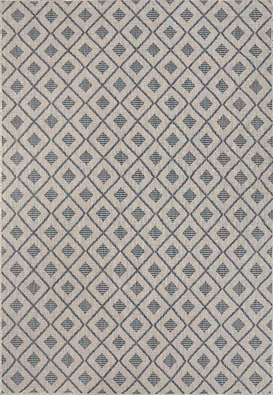 ML9124232950 - Dynamic Rugs - Melissa - Grey Blue 4232-950 - 7'10" x 10'