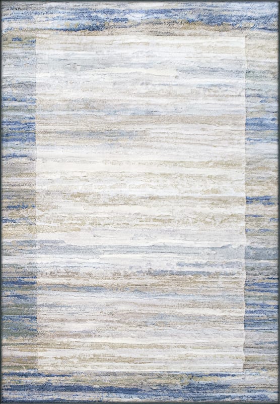 EC69791386191 - Dynamic Rugs - Eclipse - Blue Grey 79138-6191 - 5'3" x 7'7"