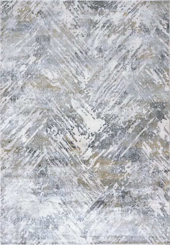 CC243537950 - Dynamic Rugs - Castilla - Grey Blue 3537-950 - 2' x 3'11"