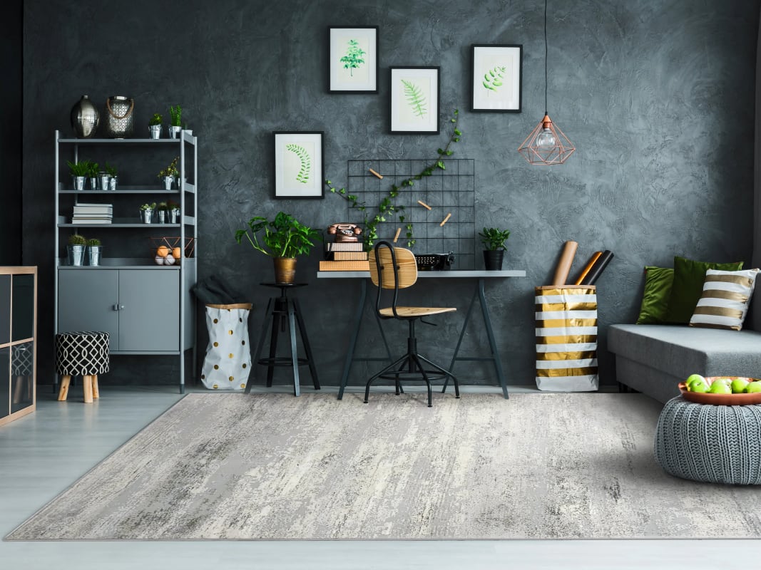 COUTURE - Ivory Grey 52019-6444 - Dynamic Rugs - Couture - Ivory Grey 52019-6444