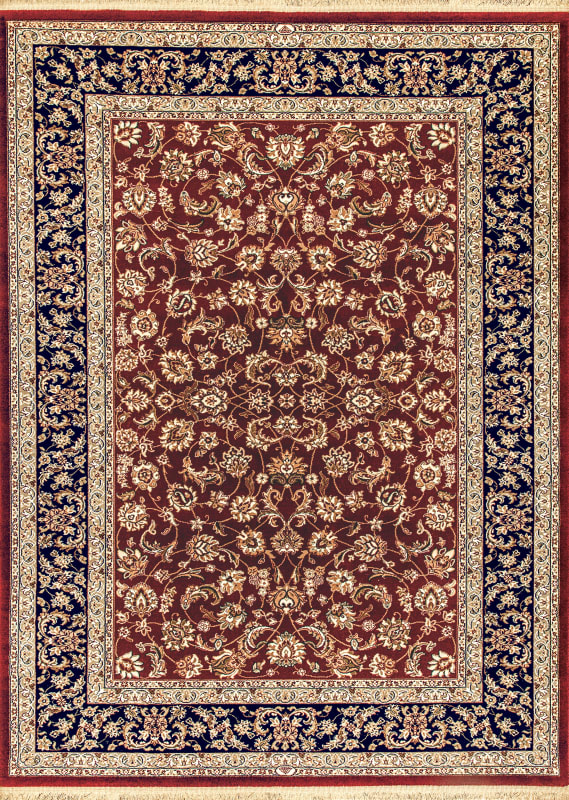 BR91272284331 - Dynamic Rugs - Brilliant - Red 72284-331 - 7'10" x 10'10"
