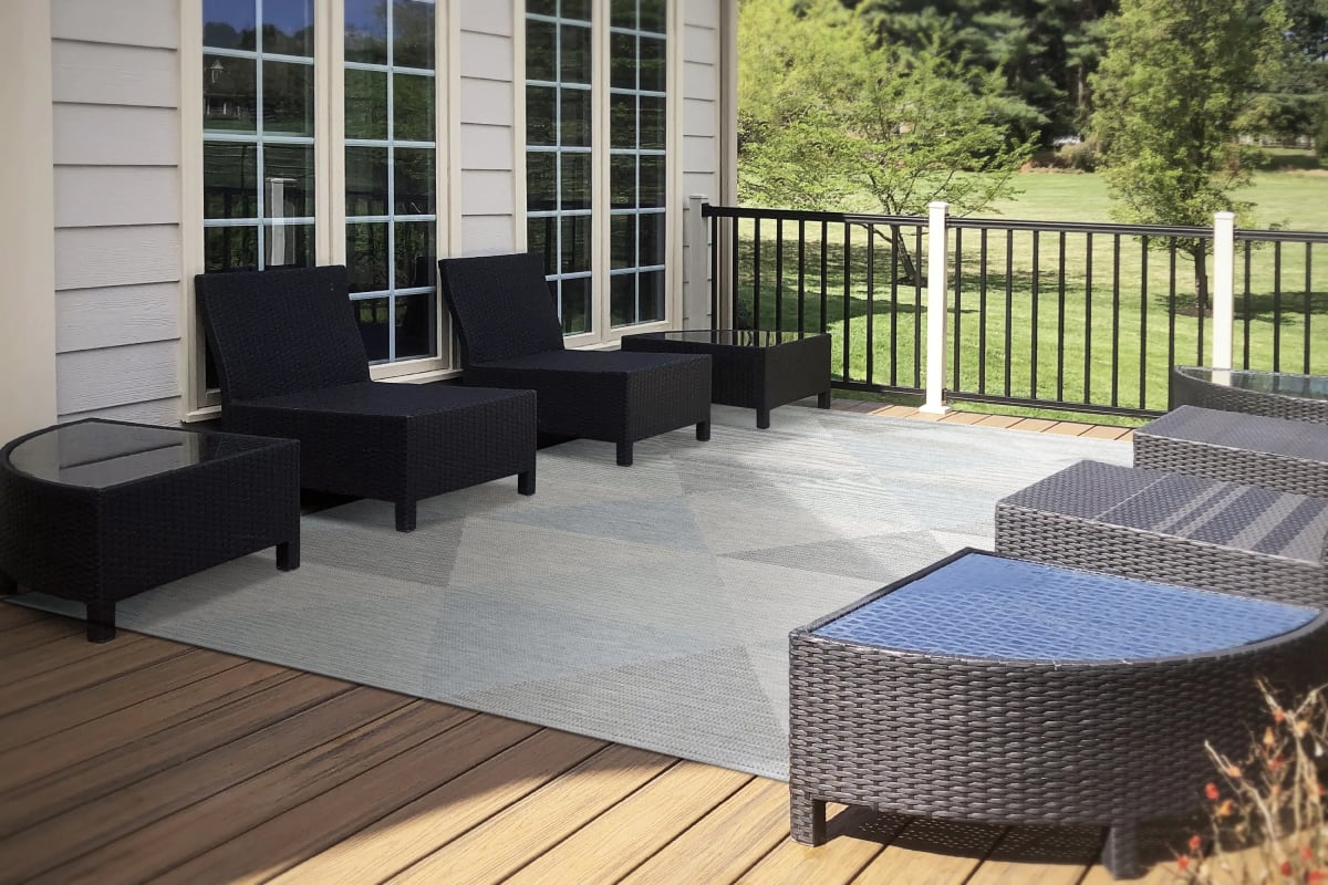 NEWPORT - Blue Ivory 96004-5002 - Dynamic Rugs - Newport - Blue Ivory 96004-5002