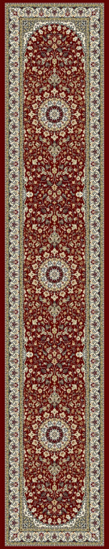 AN28571191414 - Dynamic Rugs - Ancient Garden - Red Ivory 57119-1414 - 2'2" x 7'7"