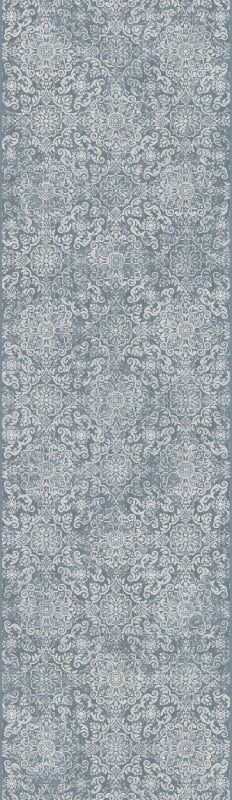AN28571624666 - Dynamic Rugs - Ancient Garden - Light Blue 57162-4666 - 2'2" x 7'7"