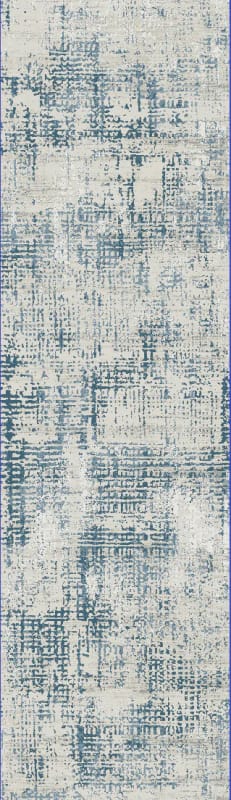 QU2827035150 - Dynamic Rugs - Quartz - Blue 27035-150 - 2'2" x 7'7"