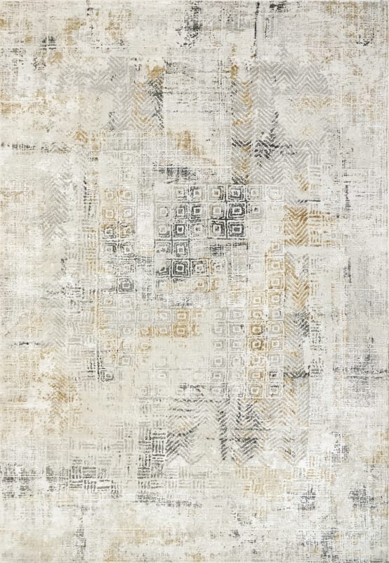 QU91227071155 - Dynamic Rugs - Quartz - Ivory Slate 27071-155 - 7'10" x 10'10"