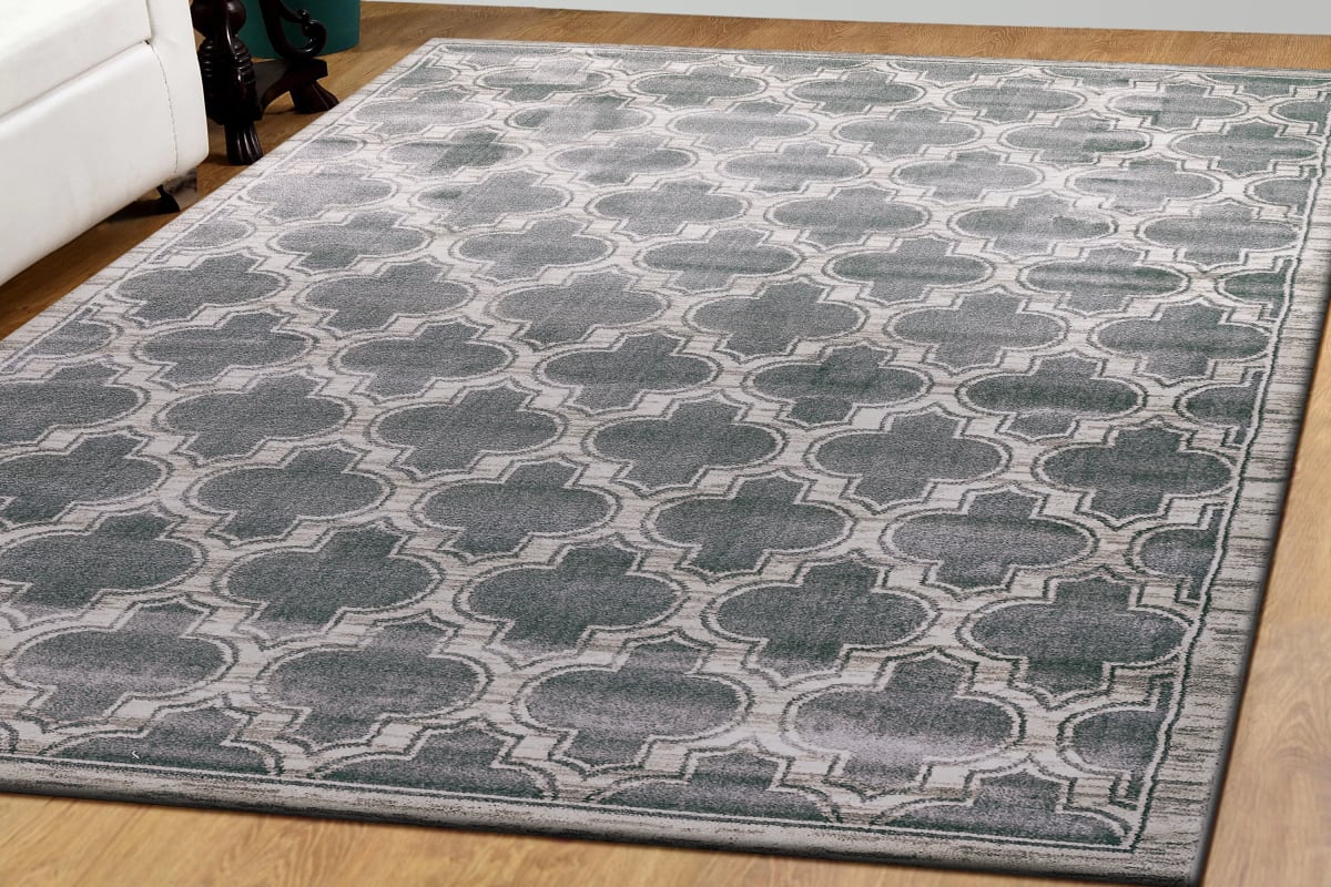 YAZD - Grey Ivory 2816-910 - Dynamic Rugs - Yazd - Grey Ivory 2816-910