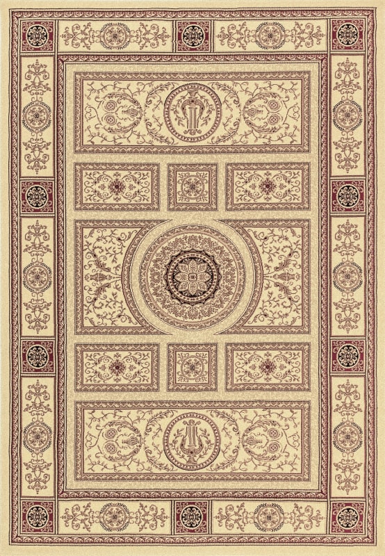 LE91258021102 - Dynamic Rugs - Legacy - Ivory 58021-102 - 7'10" x 10'10"