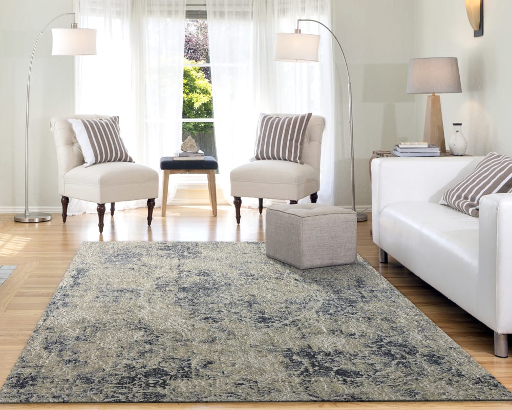 QUARTZ - Light Beige Grey 27040-115 - Dynamic Rugs - Quartz - Light Beige Grey 27040-115