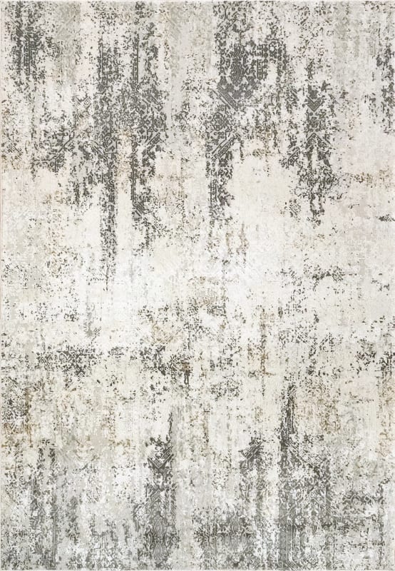 QU6927053190 - Dynamic Rugs - Quartz - Ivory Grey 27053-190 - 5'3" x 7'7"
