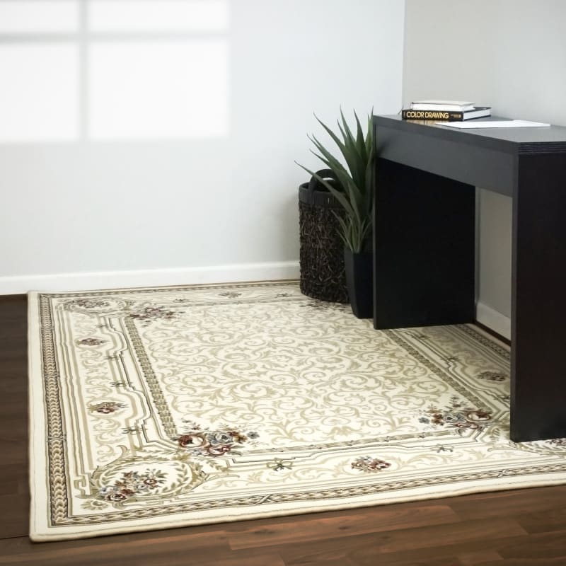 ANCIENT GARDEN - Ivory 57091-6464 - Dynamic Rugs - Ancient Garden - Ivory 57091-6464