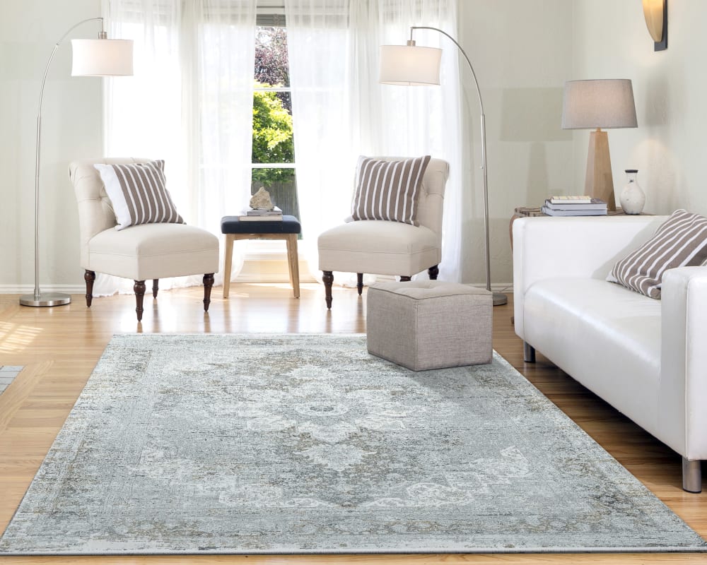 RUBY - Grey 2161-900 - Dynamic Rugs - Ruby - Grey 2161-900