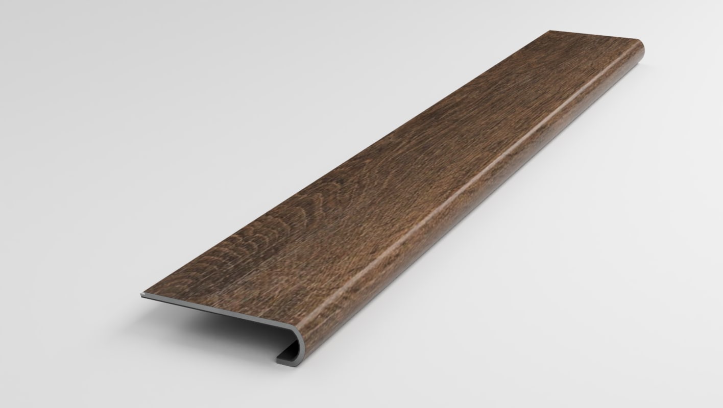 VSN-ECS21-822 1-1/8 x 47 - Treads Plus - Stair Nose 47" - Mohawk Explorers Cove Shadow Woodlands