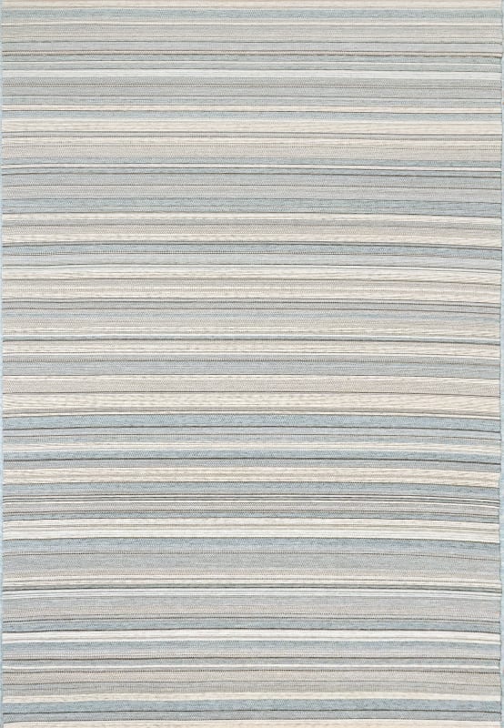 NW710960055003 - Dynamic Rugs - Newport - Ivory Blue 96005-5003 - 6'7" x 9'6"