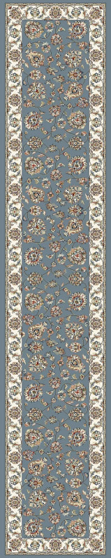 AN28573655464 - Dynamic Rugs - Ancient Garden - Light Blue Ivory 57365-5464 - 2'2" x 7'7"