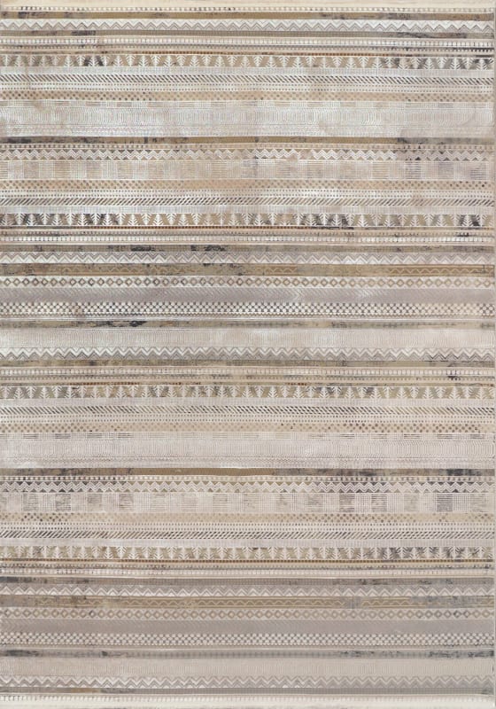 RU9122182189 - Dynamic Rugs - Ruby - Ivory Taupe Grey 2182-189 - 7'10" x 10'10"