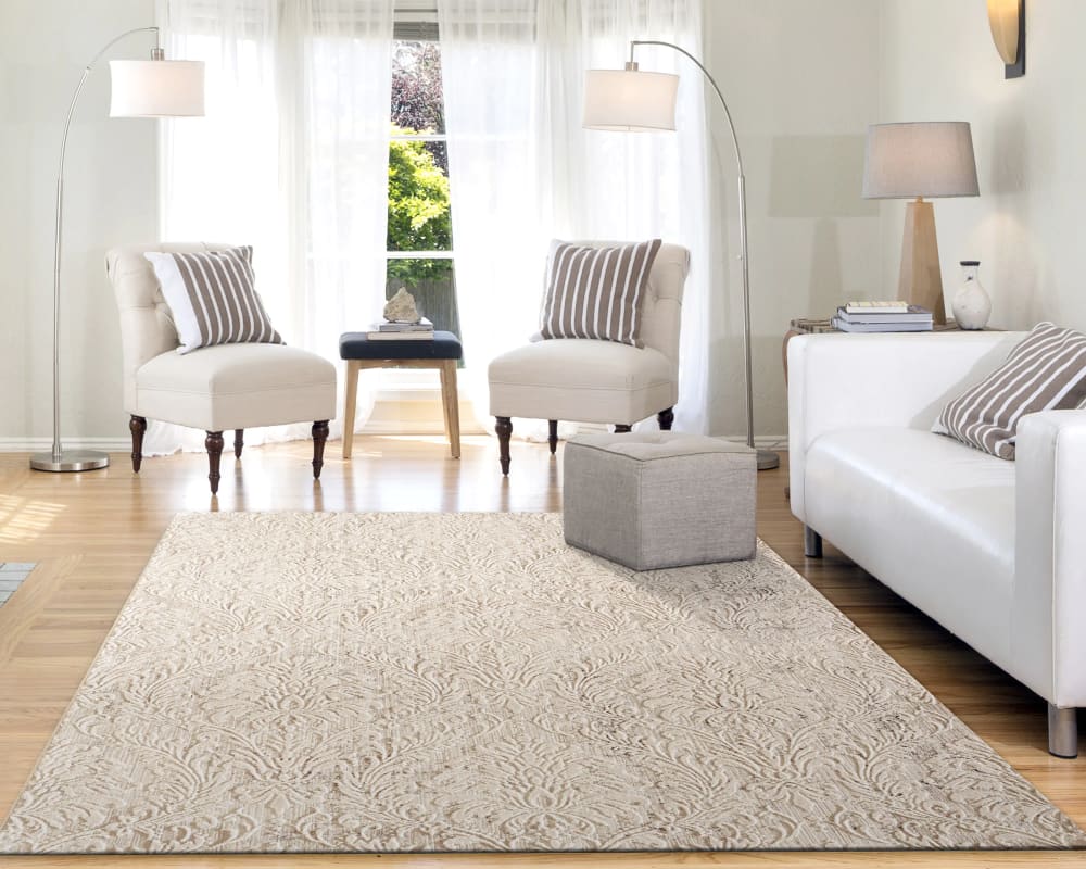 QUARTZ - Ivory Beige 27020-110 - Dynamic Rugs - Quartz - Ivory Beige 27020-110
