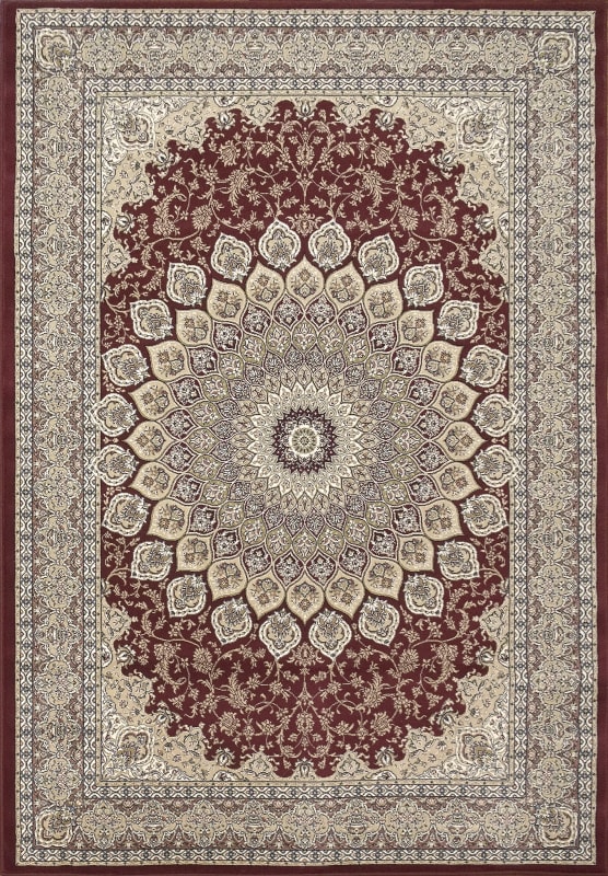AN710570901484 - Dynamic Rugs - Ancient Garden - Red 57090-1484 - 6'7" x 9'6"