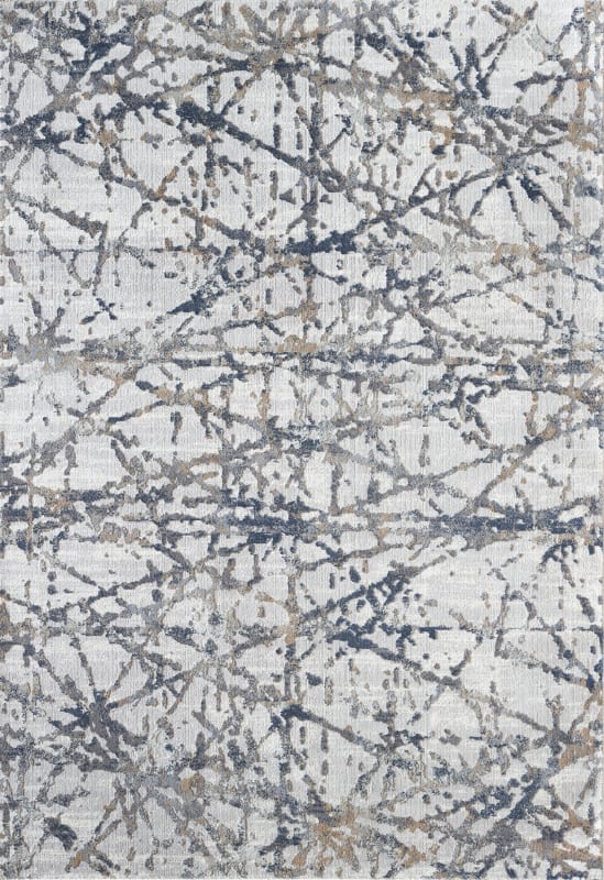 CC243638995 - Dynamic Rugs - Castilla - Grey Multi 3638-995 - 2' x 3'11"