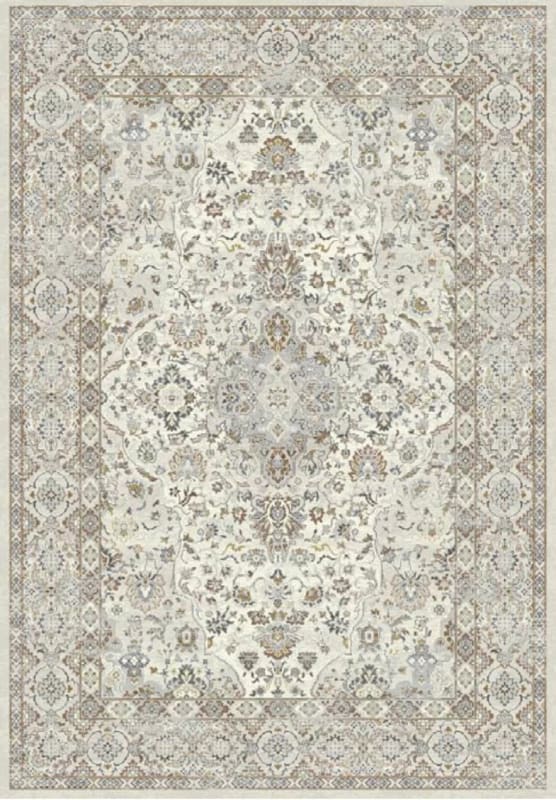 AN69572756295 - Dynamic Rugs - Ancient Garden - Cream Beige 57275-6295 - 5'3" x 7'7"