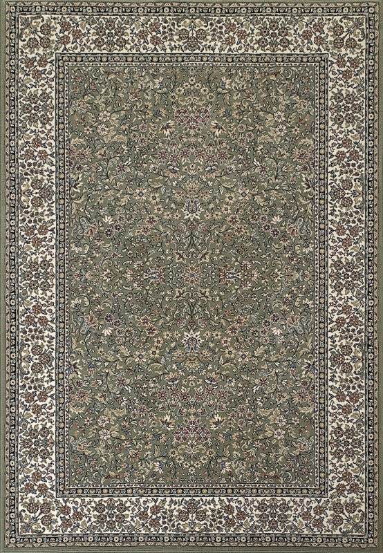 AN1014570784444 - Dynamic Rugs - Ancient Garden - Green Ivory 57078-4444 - 9'2" x 12'10"