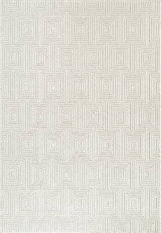 QN710410096161 - Dynamic Rugs - Quin - Ivory 41009-6161 - 6'7" x 9'6"