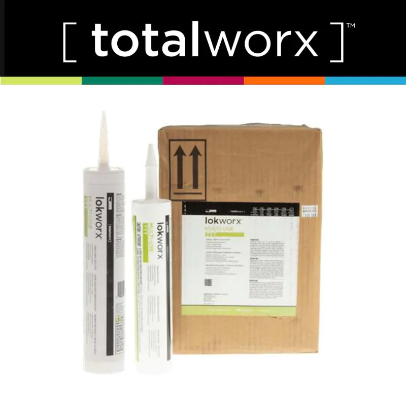 US107 - Totalworx - Lokworx - US107 - TTT Adhesive Tread-Trim-Tack Strip - 12 tubes - 10.5 oz