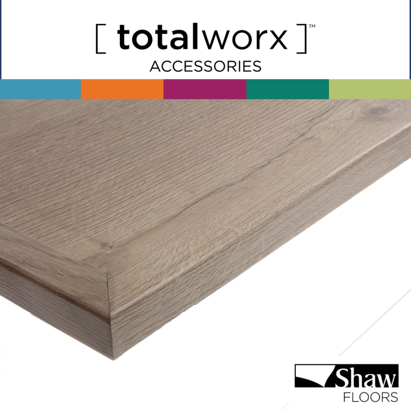 SQTHS-07320 Hazelnut Brown (SQ TRD) - Shaw TotalWorx - Square Stair Tread - SQTHS-07320 Hazelnut Brown (SQ TRD)