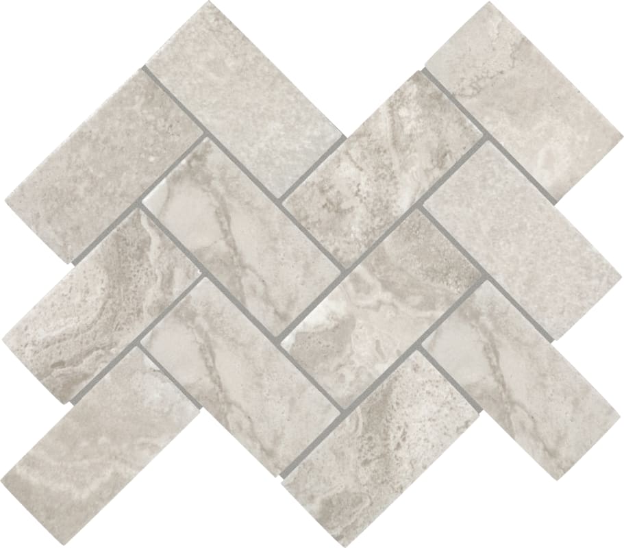 AR4224HERRMS1P2 - Daltile - Archaia - Province Grey - 2 x 4 - Herringbone Mosaic
