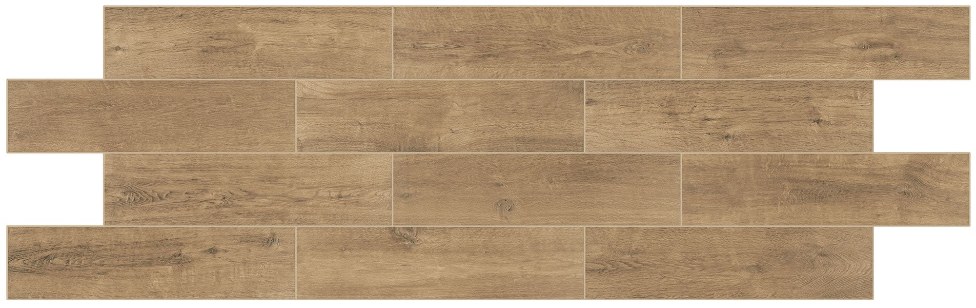 GW06PLK624MTJ1 - Daltile - Gaineswood - Elm - 6.00 in x 24.00 in