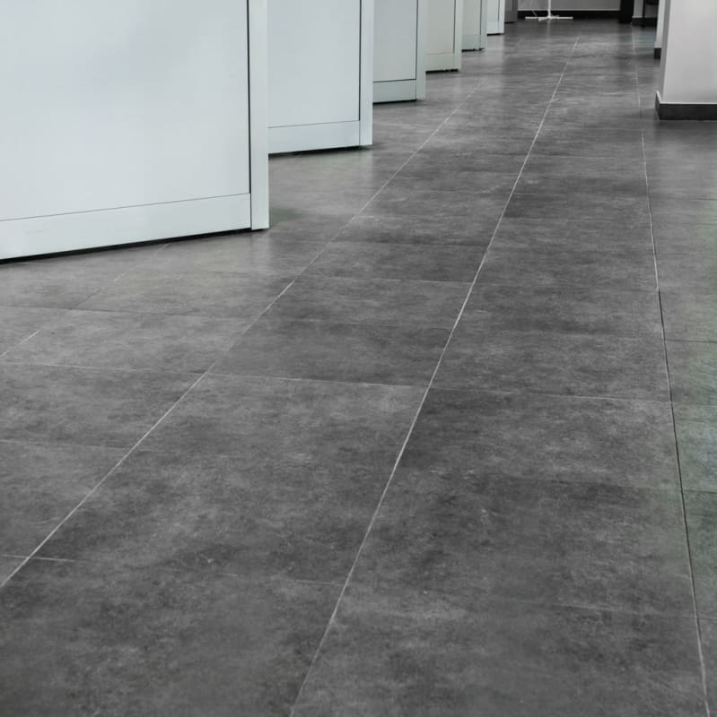 HM0624241PK - Daltile Stone Attaché - Haut Monde - Empire Black - 24 x 24 - Matte