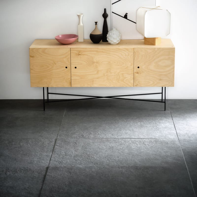 HM0624481PK - Daltile Stone Attaché - Haut Monde - Empire Black - 24 x 48 - Matte