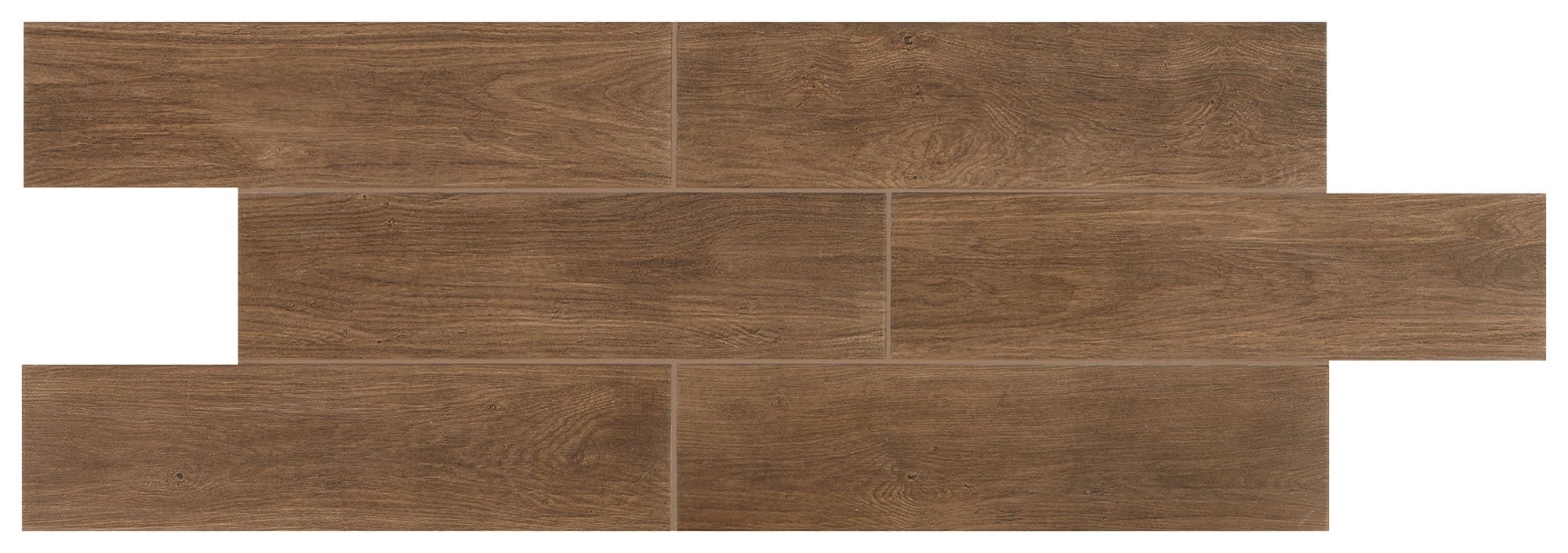 WB03PLK624MTJ1 - Daltile - Willow Bend - Dark Brown - 6 x 24