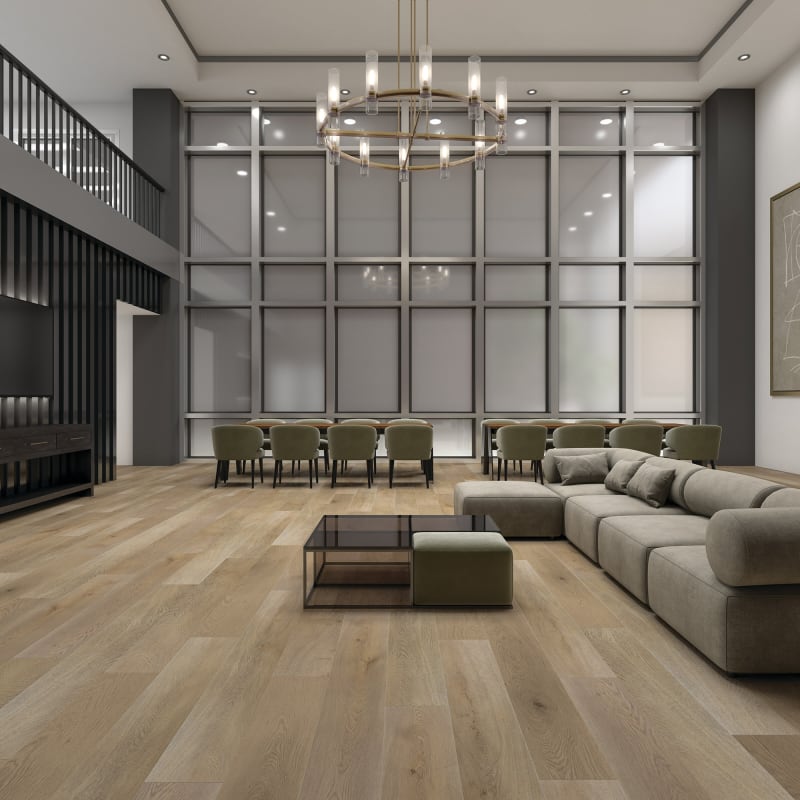 Vinyl Plank Asher Bend Flexible Glue Down 2mm 12 mil