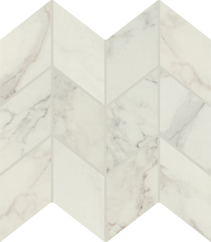 FM1036CHEVMS1L2 - Daltile - Famed - Diamond - 3 x 6 - Chevron Mosaic - Polished
