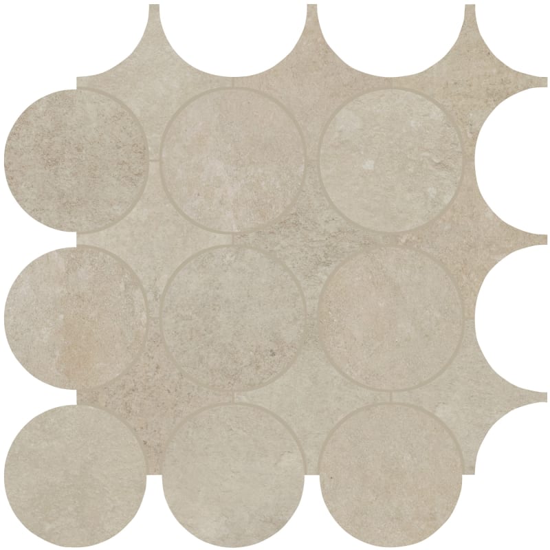 RK11MIXEDMSXTMT - Daltile - Rekindle - Beige - 13.50 in x 13.50 in - Canvas Dot Mosaic
