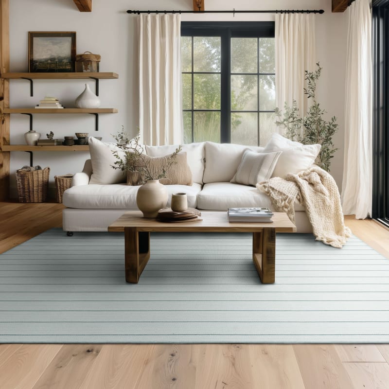 R1471-446 - Karastan Rugs - Bar Harbor - Aqua R1471